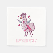 Valentine Cupid Llama