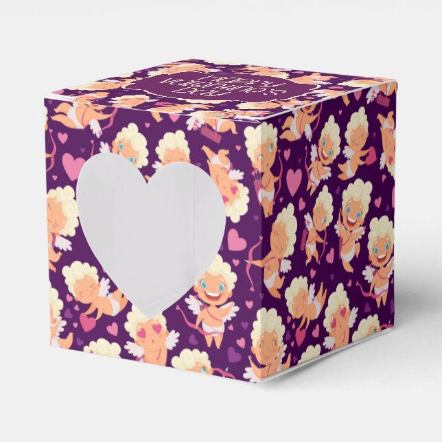 Valentine Cupid Love Favour Box (Front Side)