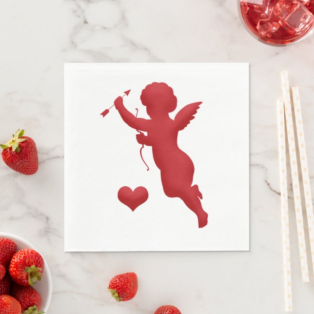 Valentine Cupid Napkin (Insitu)