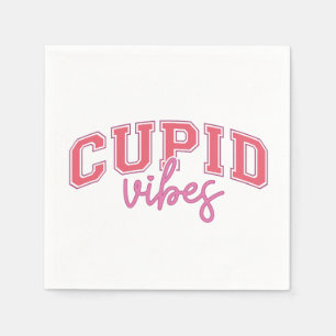 Valentine Cupid Vibes Napkin