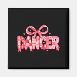 Valentine Dancer Ballet Design Magnet