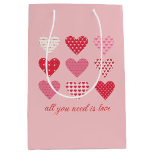 Valentine Day 2023 Sweet Hearts   Medium Gift Bag