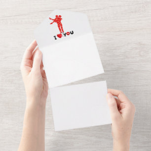 valentine day, All in One Wedding Invite