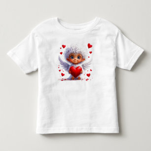 Valentine day angel toddler T-Shirt