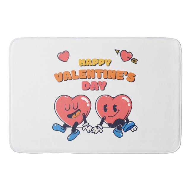 Valentine Day Bath Mat (Front)