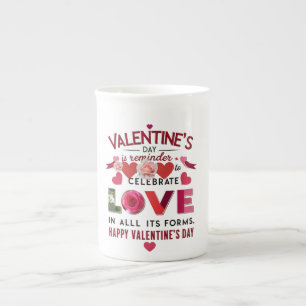 Valentine Day Bone China Mug