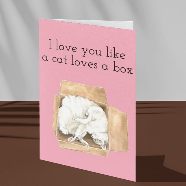 Valentine' Day Card I love Your funny Cat (Creator Uploaded)