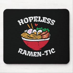 Valentine Day Hopeless Ramen Tic Japanese Food Men Mouse Mat