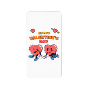 Valentine Day Label
