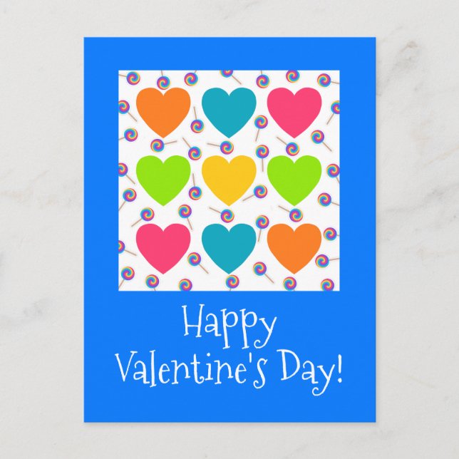Valentine Day Postcard for Classmate by Jo Images (Front)