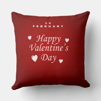 Valentine Day Throw Pillow