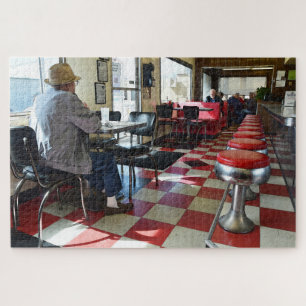 Valentine Diner Interior Jigsaw Puzzle