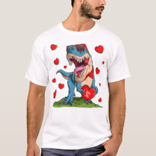 Valentine Dinosaur T-Shirt