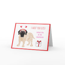 Valentine Dog Card