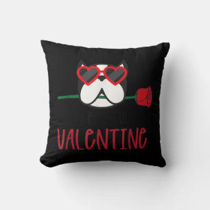 Valentine Dog Heart Love Valentines Day Love Cushion