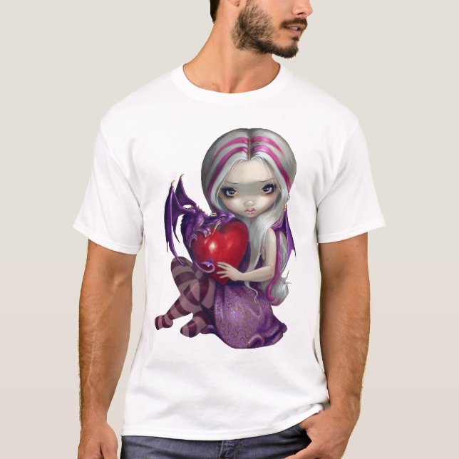 Valentine Dragon gothic fairy Shirt (Front)