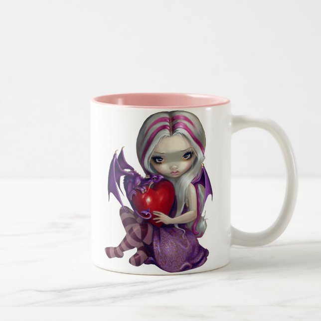 "Valentine Dragon" Mug (Right)