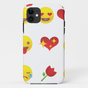 Valentine Emojis iPhone 11 Case