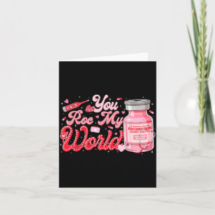 Valentine Er Ed Icu Nicu Rn Nurse You Roc My World Card