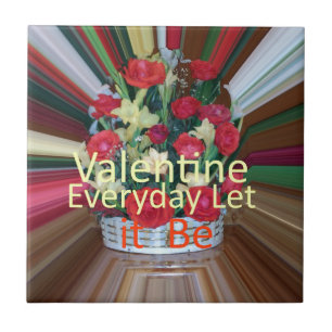 Valentine Everyday Share the Love Tile