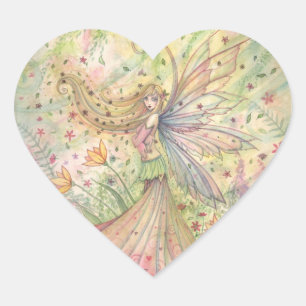 Valentine Fairy Stickers