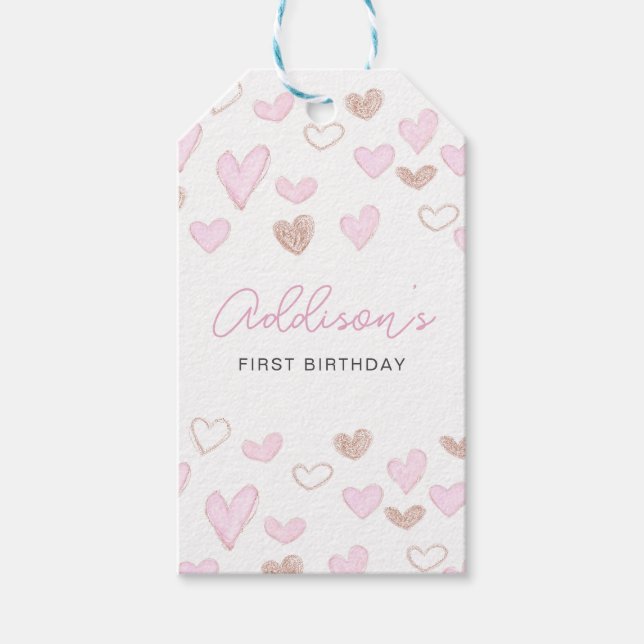 valentine favour tag (Front)