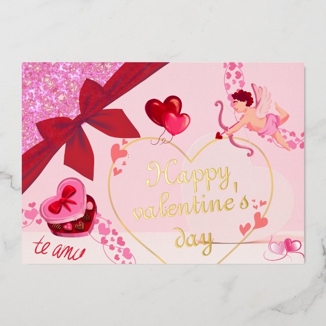 Valentine Foil Card (Front)