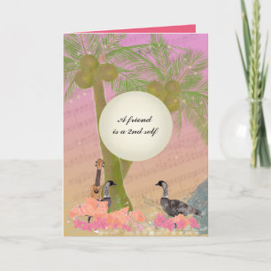 Valentine for a friend-Friendship, Friends Always Holiday Card