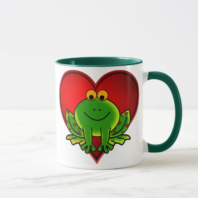 Valentine Frog Mug (Right)