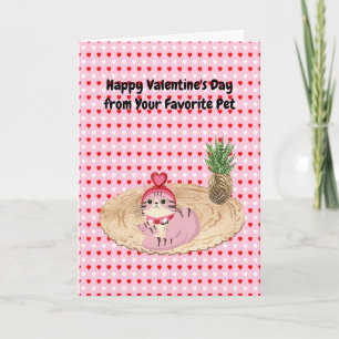 Valentine from Your Pet Cat Card