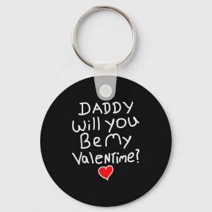 Valentine Funny Dad Key Ring