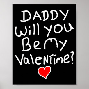 Valentine Funny Dad Poster