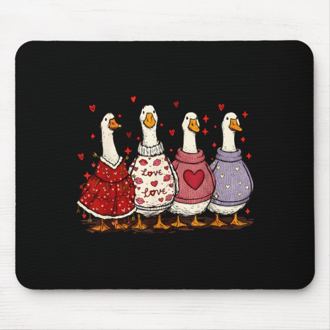 Valentine Funny Math Equation 6 7 Six Seven Meme T Mouse Mat (Front)