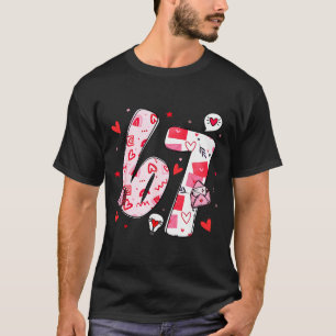 Valentine Funny Six Seven 6 7 Meme Men Women Kids  T-Shirt