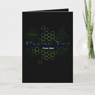 Valentine Gamer Holiday Card