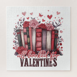 Valentine Gift All Booked For Valentine Jigsaw Puzzle