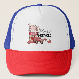 Valentine Gift Heart Breaker Trucker Hat