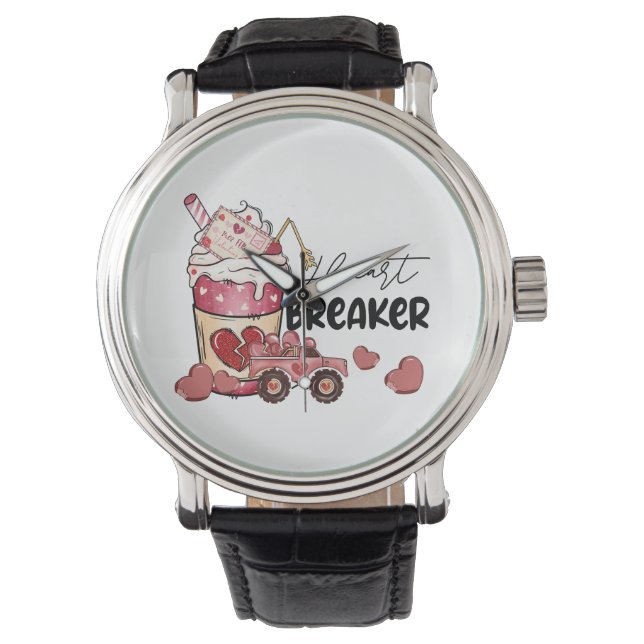 Valentine Gift | Heart Breaker Watch (Front)