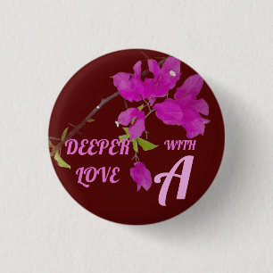 VALENTINE GIFT HUSBAND WIFE GIRLFRIEND BOYFRIEND  3 CM ROUND BADGE