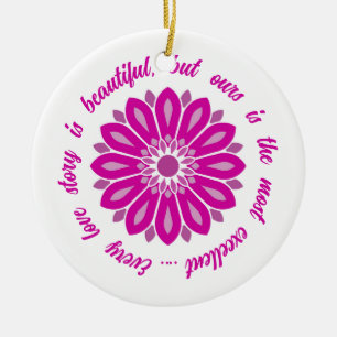 VALENTINE GIFT HUSBAND WIFE GIRLFRIEND BOYFRIEND CERAMIC TREE DECORATION