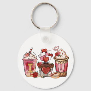 Valentine Gift   I Love You Key Ring
