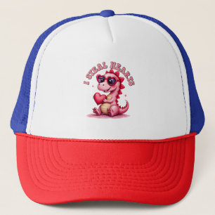 Valentine Gift I Steal Hearts Trucker Hat