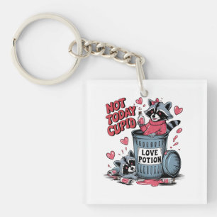 Valentine Gift   Not Today Cupid Key Ring