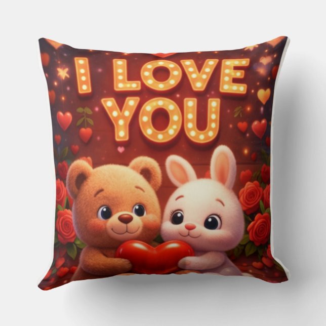Valentine Gift Pillow (Back)
