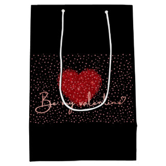 Valentine Gift Wrap Medium Gift Bag