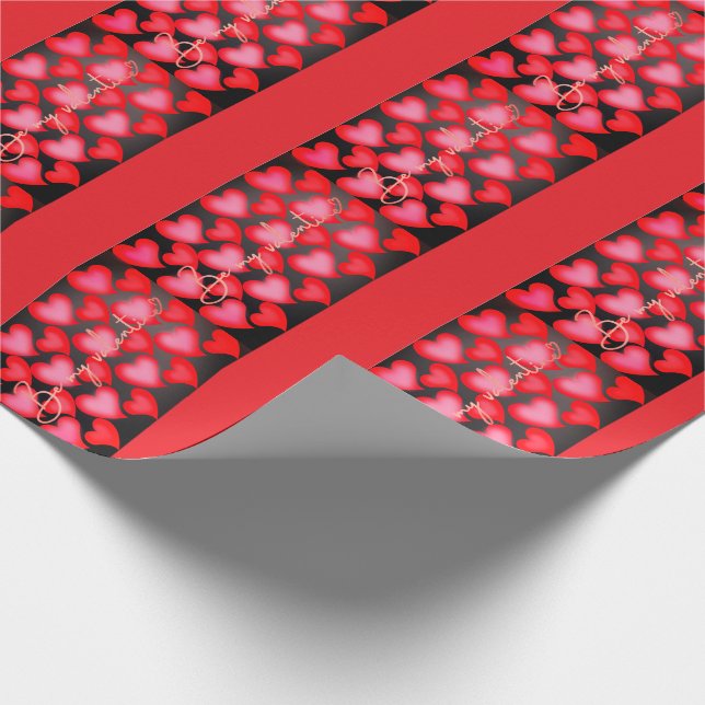Valentine Gift Wrapping Wrapping Paper (Corner)