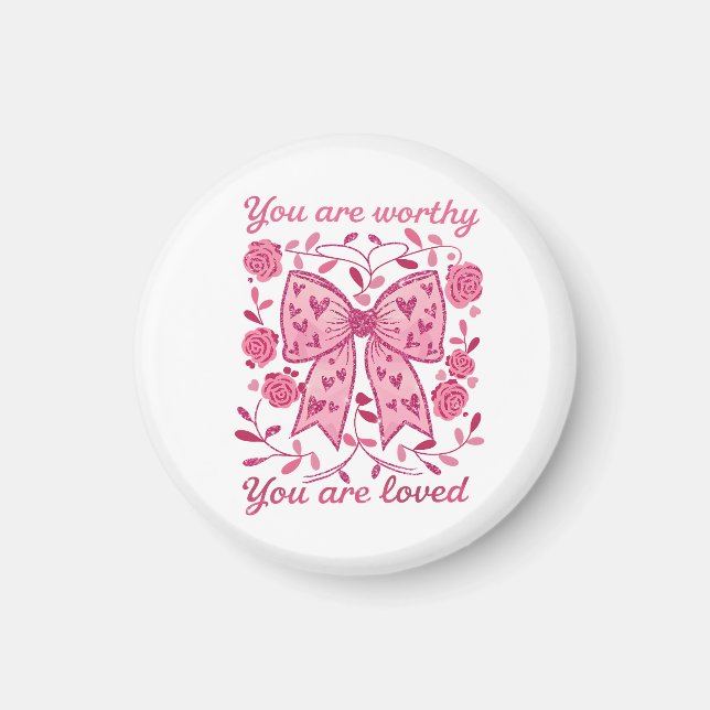 Valentine Gift | You Are Loved Magnet (Front)