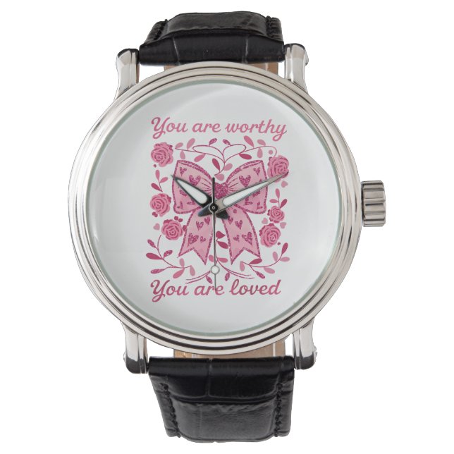 Valentine Gift | You Are Loved Watch (Front)