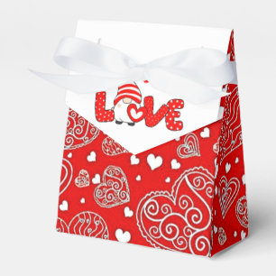 Valentine gnome  favour box