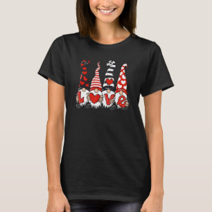 Valentine Gnome Shirt Cute Love Heart Gnomes Pajam